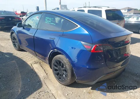 2021 Tesla Model Y Long Range Dual Motor All-Wheel Drive из США, поврежденный, VIN 5YJYGDEE9MF061560